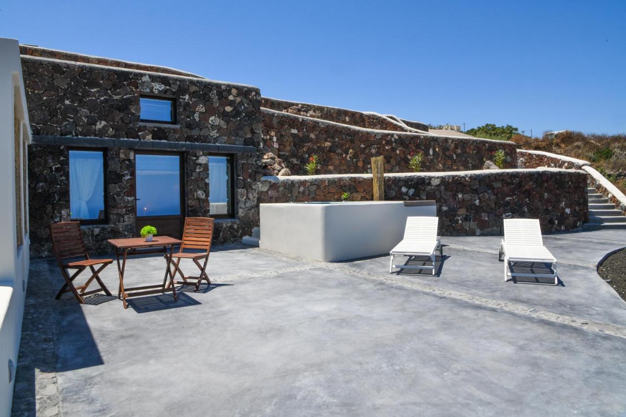 Luxe Efis Home Sea View 4 Villas & 4 Prive Jacuzzi Imerovigli  Exterior foto