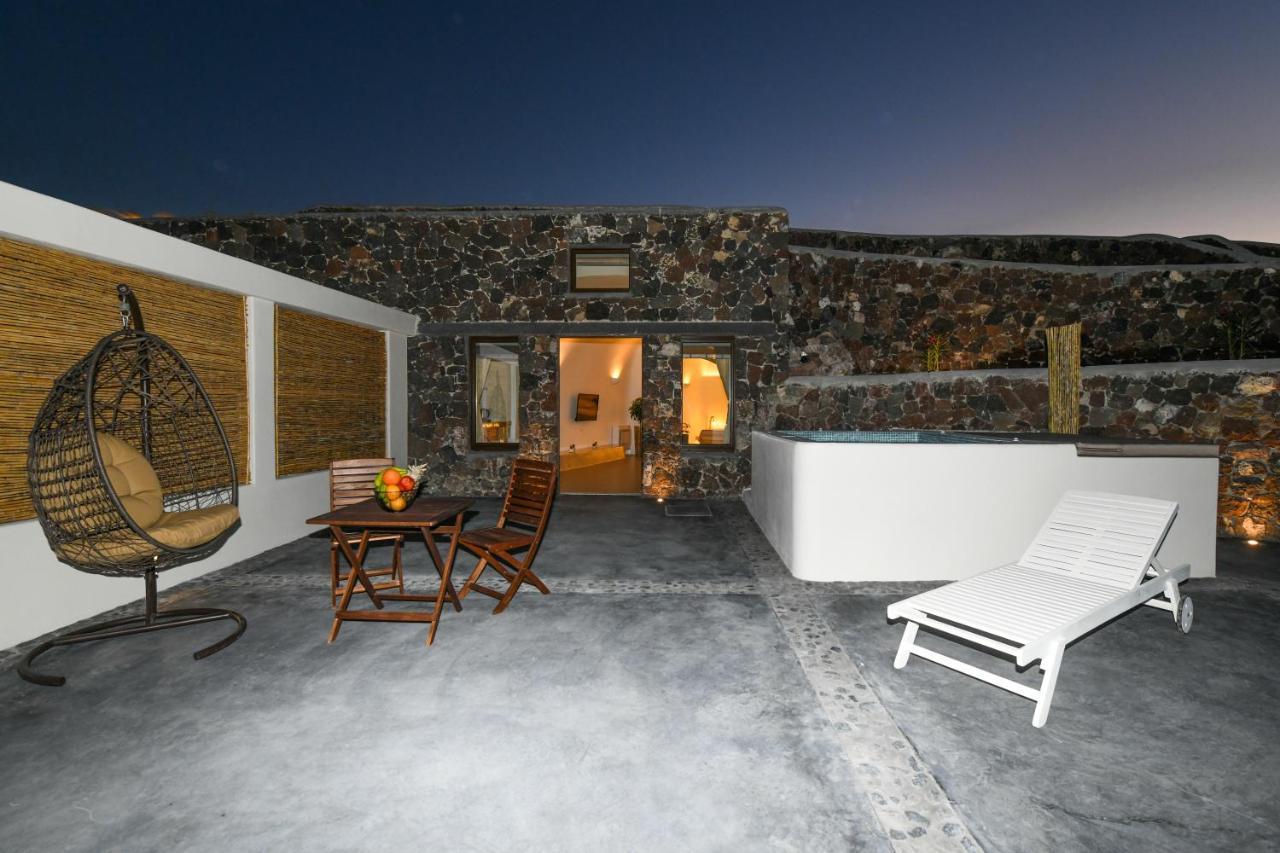 Luxe Efis Home Sea View 4 Villas & 4 Prive Jacuzzi Imerovigli  Exterior foto
