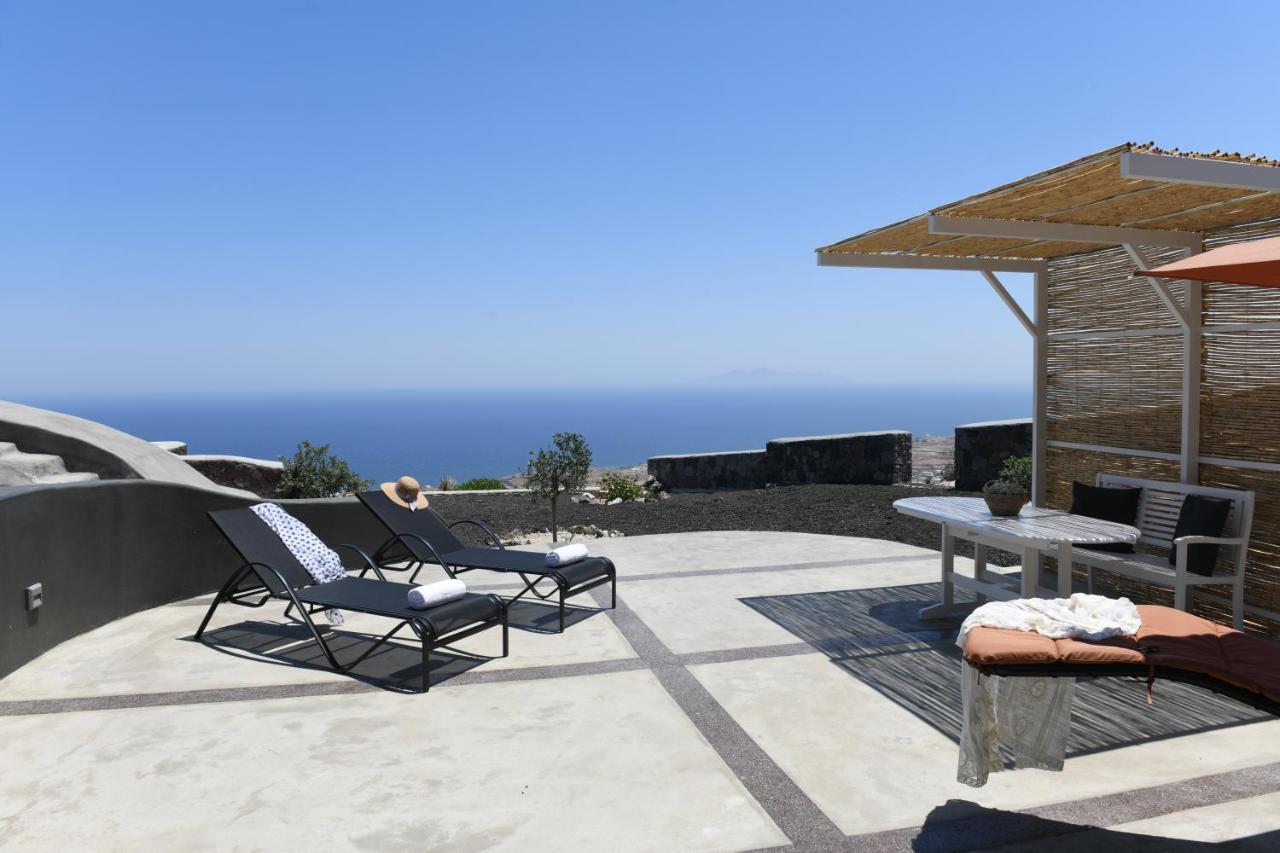 Luxe Efis Home Sea View 4 Villas & 4 Prive Jacuzzi Imerovigli  Exterior foto